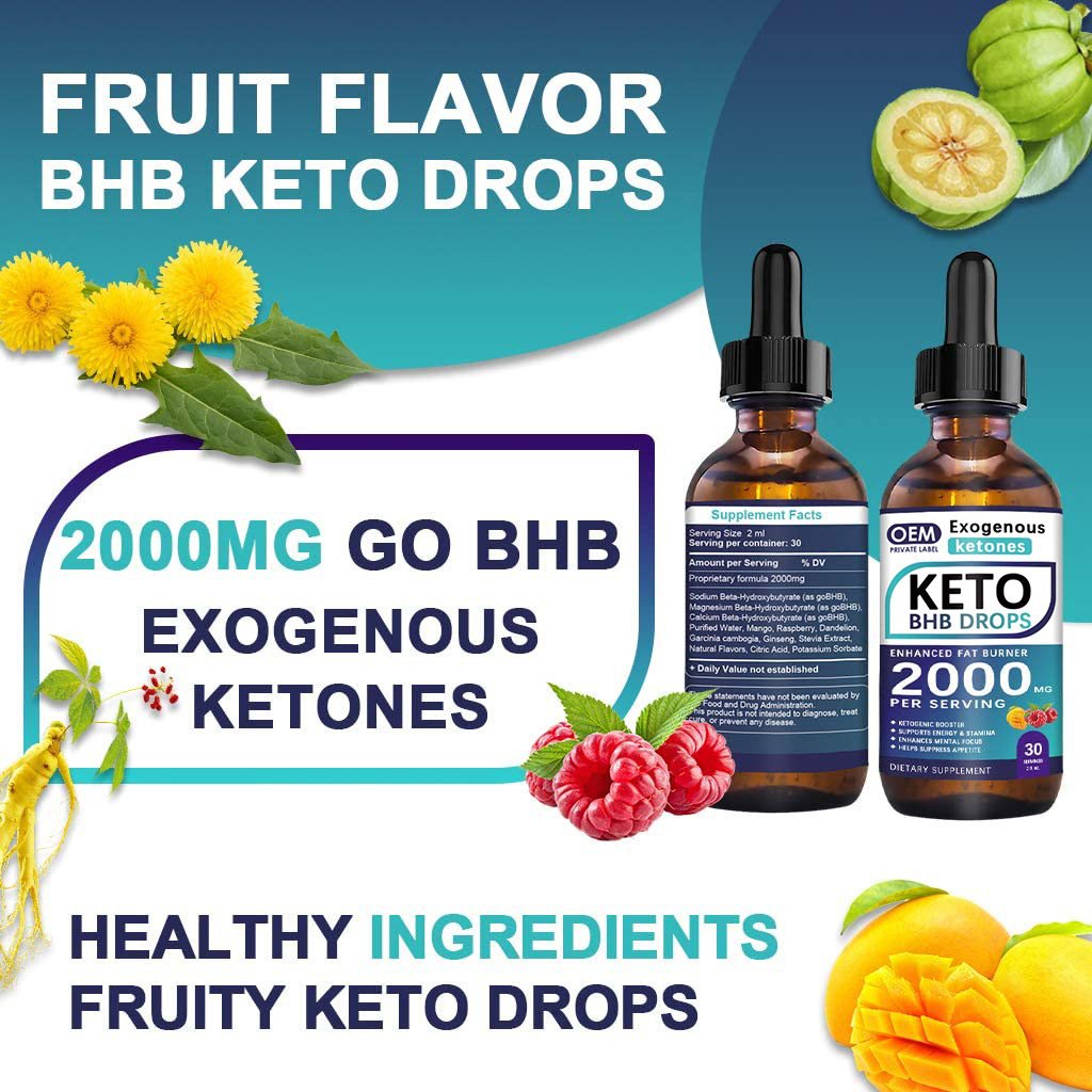 Weight Loss Drops Diet Drops for Fat Loss Effective Appetite Suppressant & Metabolism Booster Safe & Proven Ingredients
