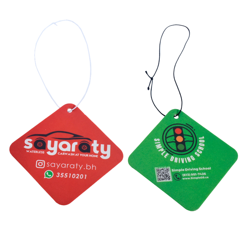 New Trend Long Lasting Fragrance Air freshener Car Custom Logo Hanging Car Air freshener