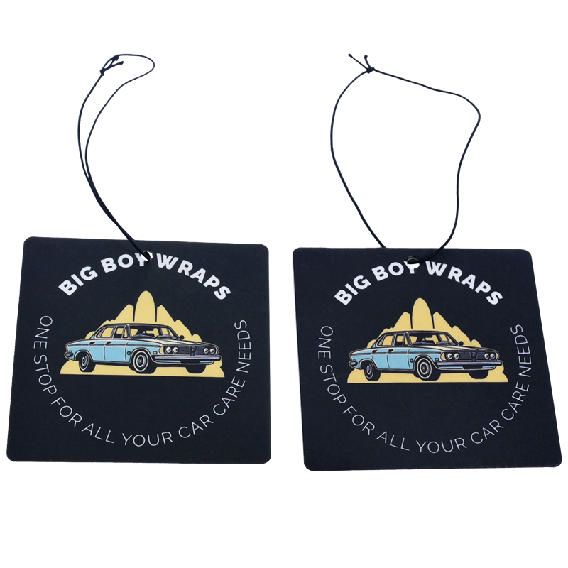 New Trend Long Lasting Fragrance Air freshener Car Custom Logo Hanging Car Air freshener