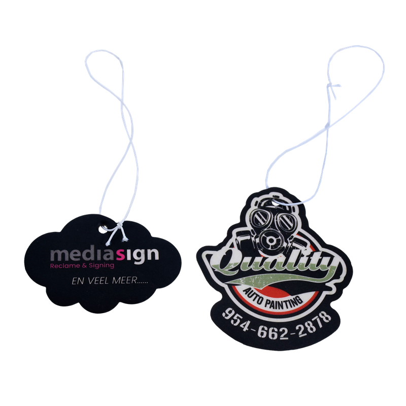 New Trend Long Lasting Fragrance Air freshener Car Custom Logo Hanging Car Air freshener