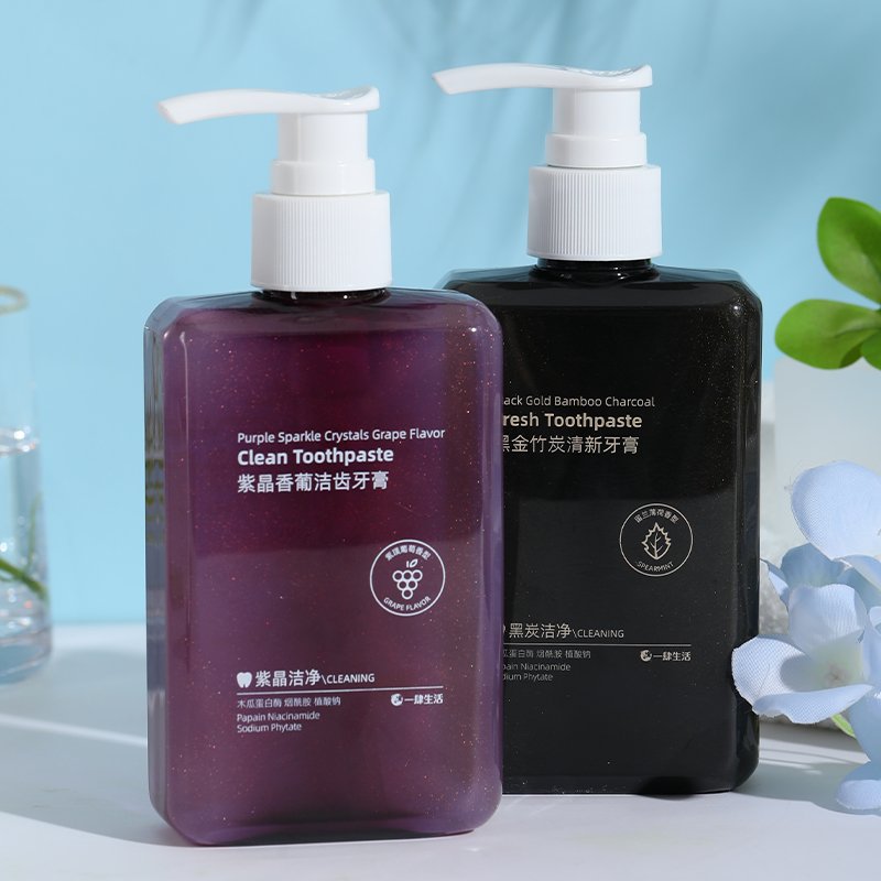 Wholesale Private Label Fluoride-Free Cleaning And Freshening Toothpaste (Fruit Or Bamboo Flavor) 245g.