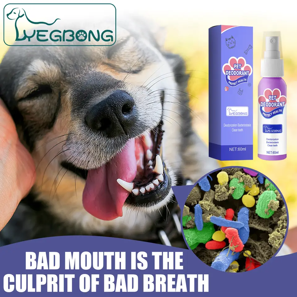 2023 hot sale Pet Breath Freshener Cat And Dog Oral Spray Tone Fresh Deodorant Cleansing Healthy Teeth Care Cleaner Mouthwash