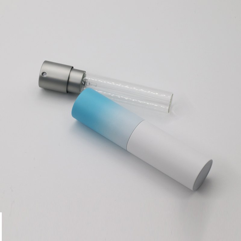 Portable Aluminum 10ml Rotating Oral Breath Freshening Atomizer Spray Bottle Empty Travel Perfume Bottle Spray Bottle