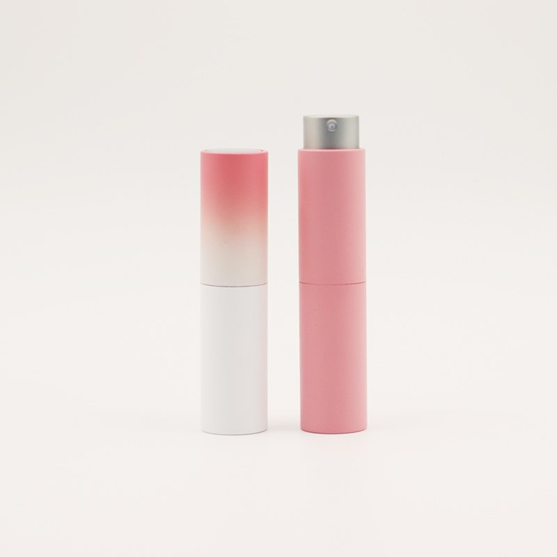 Portable Aluminum 10ml Rotating Oral Breath Freshening Atomizer Spray Bottle Empty Travel Perfume Bottle Spray Bottle