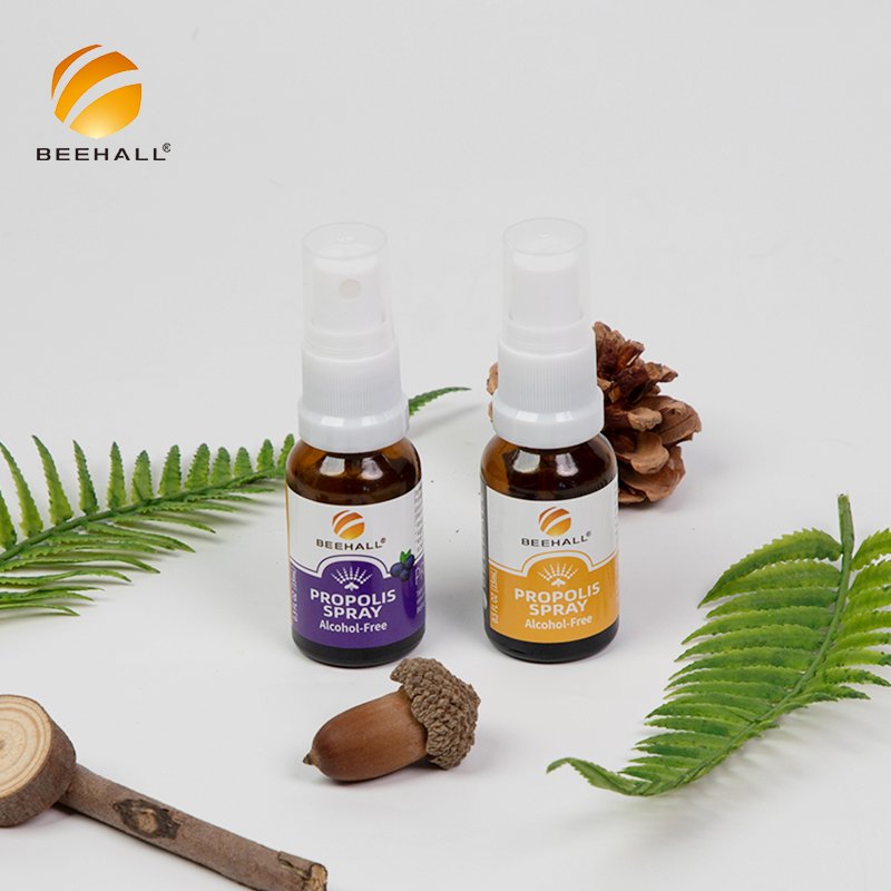 BEEHALL Manufacturer Hot Sale Freshen Breath Propolis Oral Spray