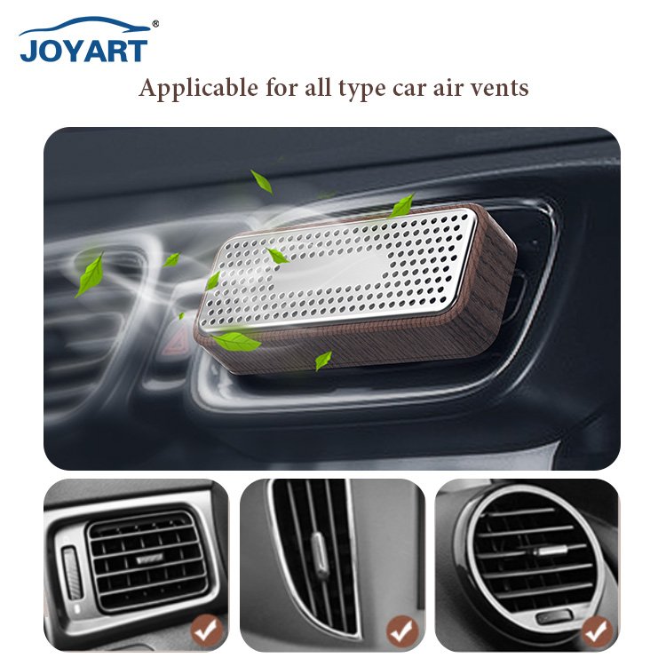 Best Selling OEM Car Fragrance Perfume Diffuser Vent Hanging Wooden Car Scent Air Freshener