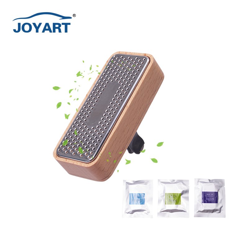 Best Selling OEM Car Fragrance Perfume Diffuser Vent Hanging Wooden Car Scent Air Freshener