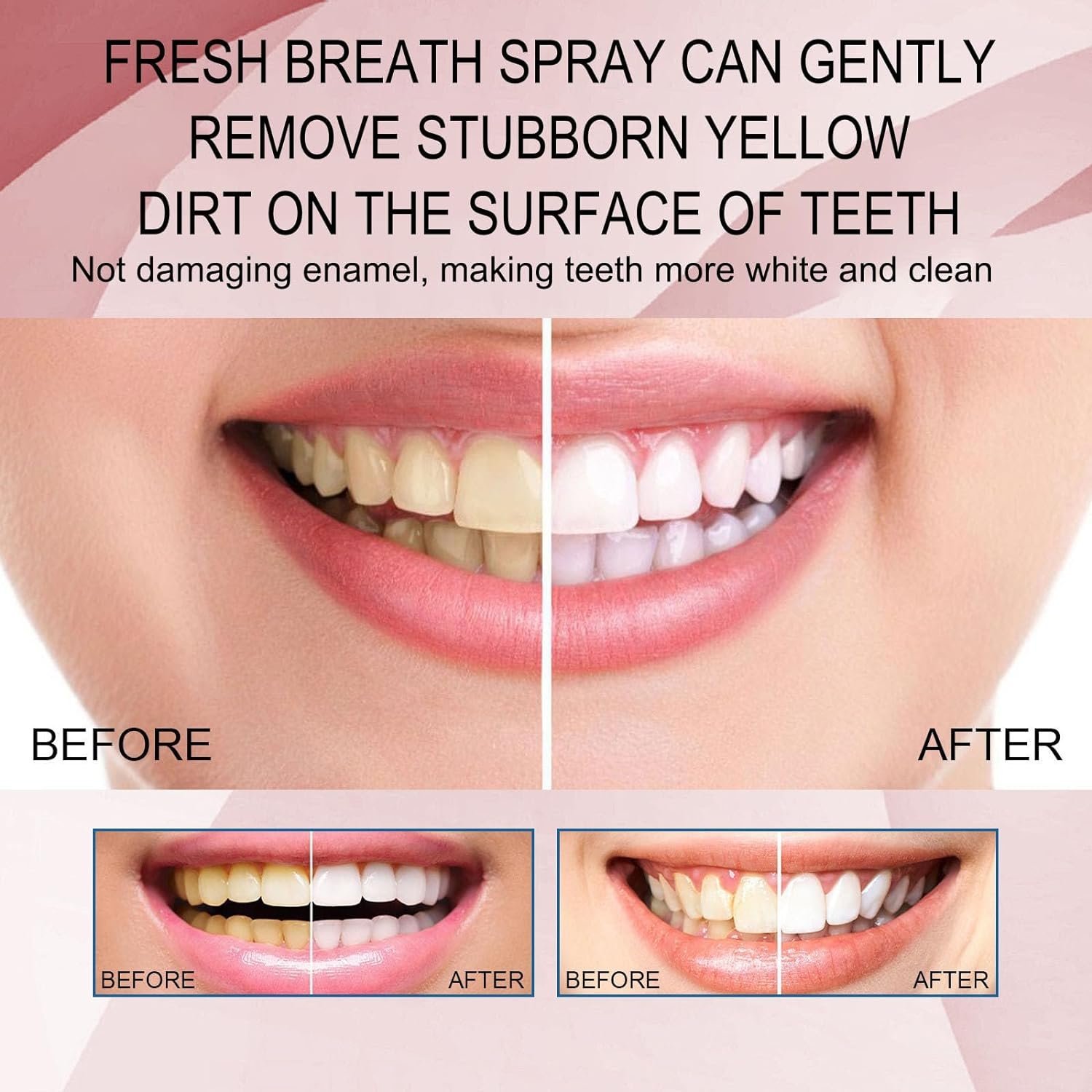 Portable Refreshing Natural Breath Freshener Spray Fresh Fruit Fruit Oral Breath Spray