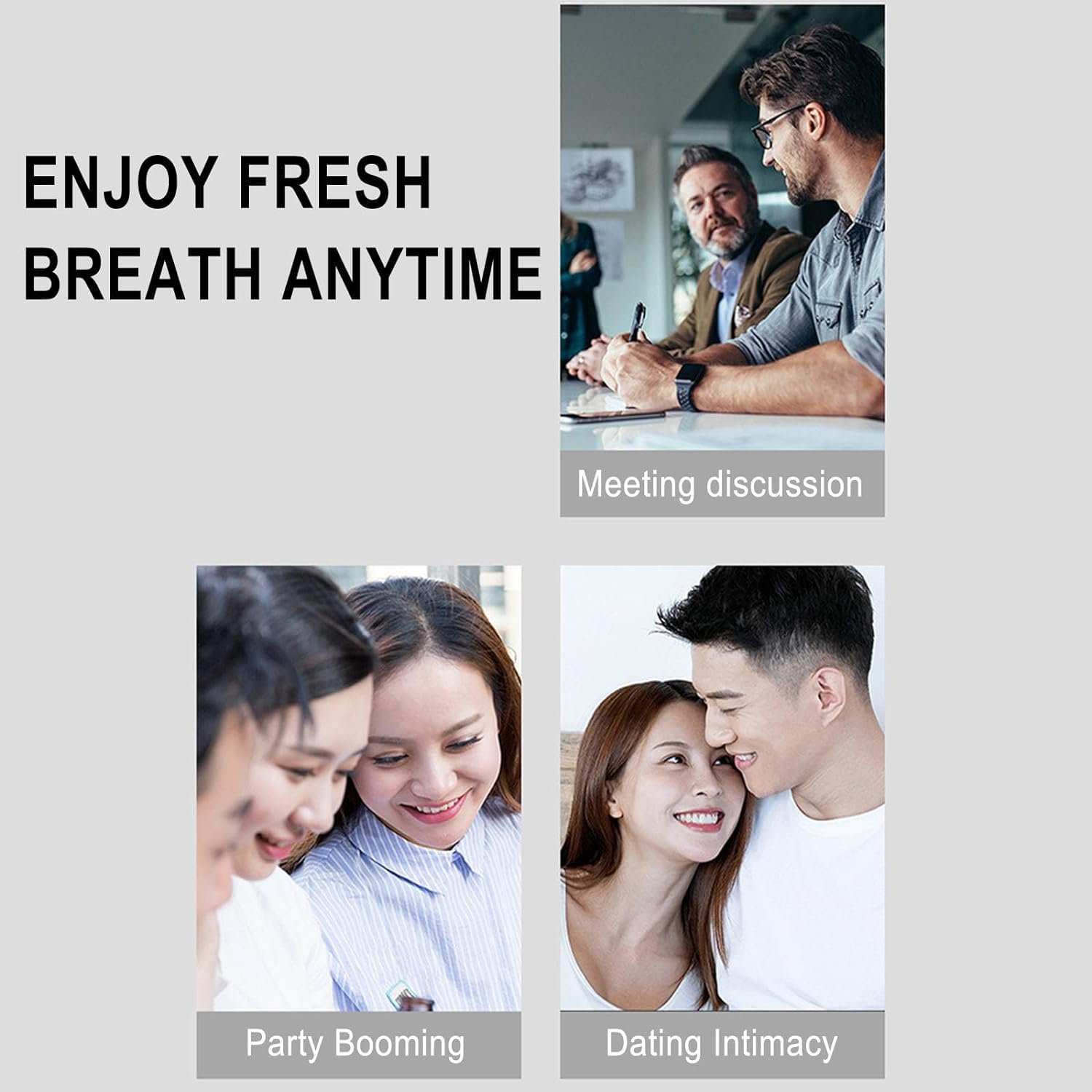 Portable Refreshing Natural Breath Freshener Spray Fresh Fruit Fruit Oral Breath Spray