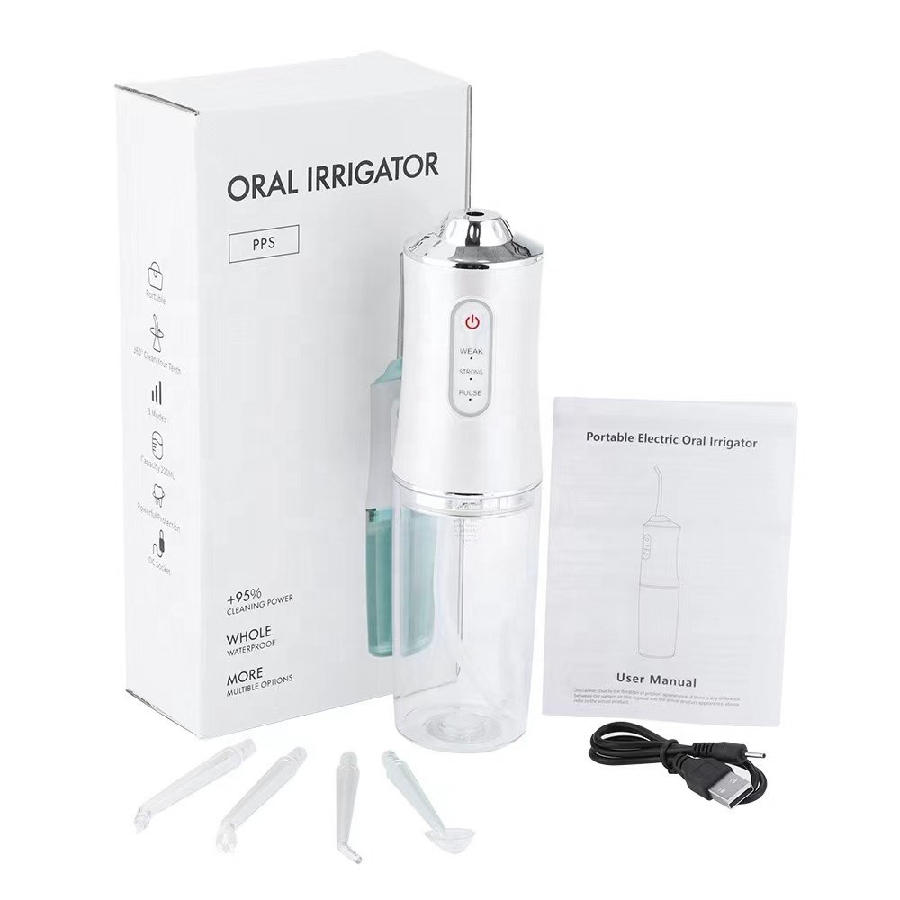 Oem Customized Cordless Water Flosser Teeth Pick Oral Irrigator Portable Rechargeable for Braces,Tooth Cleaning,Travel