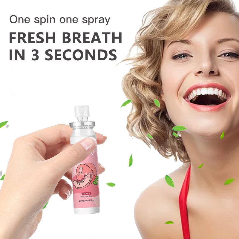 Private label oral spray breath freshener perfume mint mouth spray for bad breath