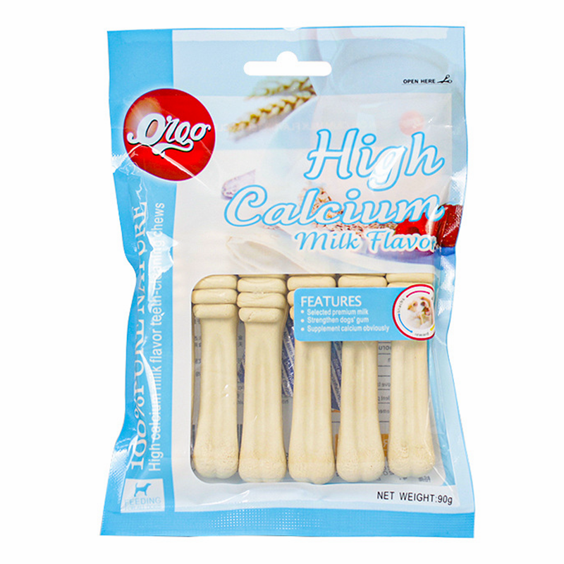 Factory Wholesale Clean And Strong Dog Teeth Grinding Stick 90g Pack Minty Beef Flavored Pet Snacks
