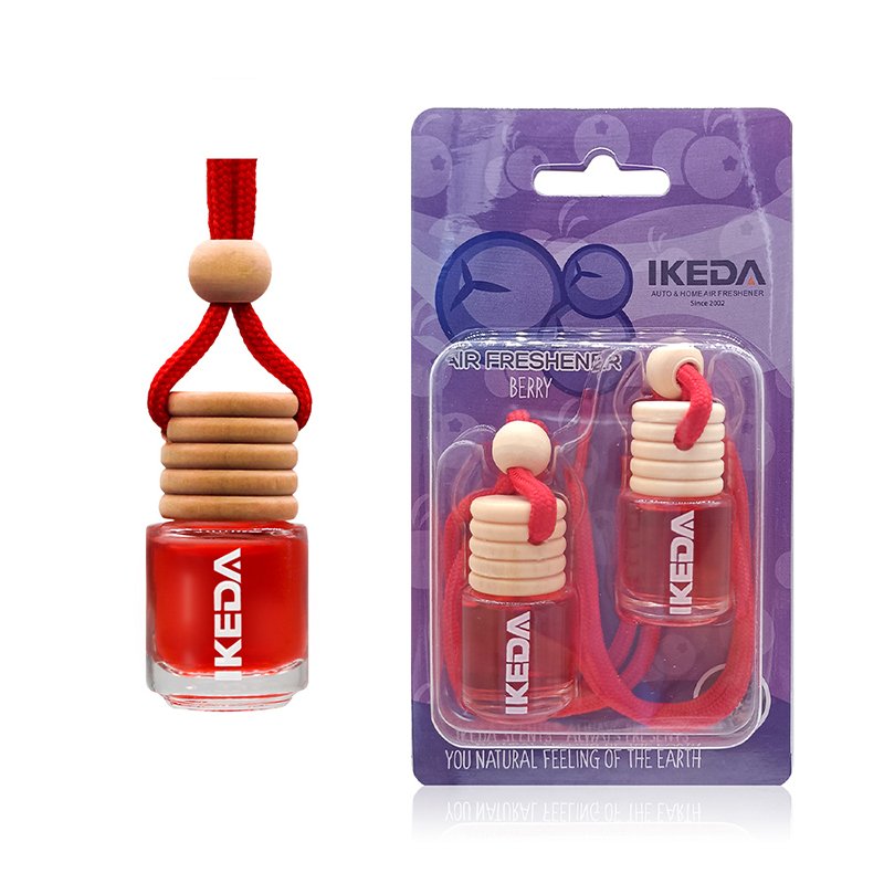Air Freshener Hanging Diffuser Bottles Empty Glass Perfume For Car