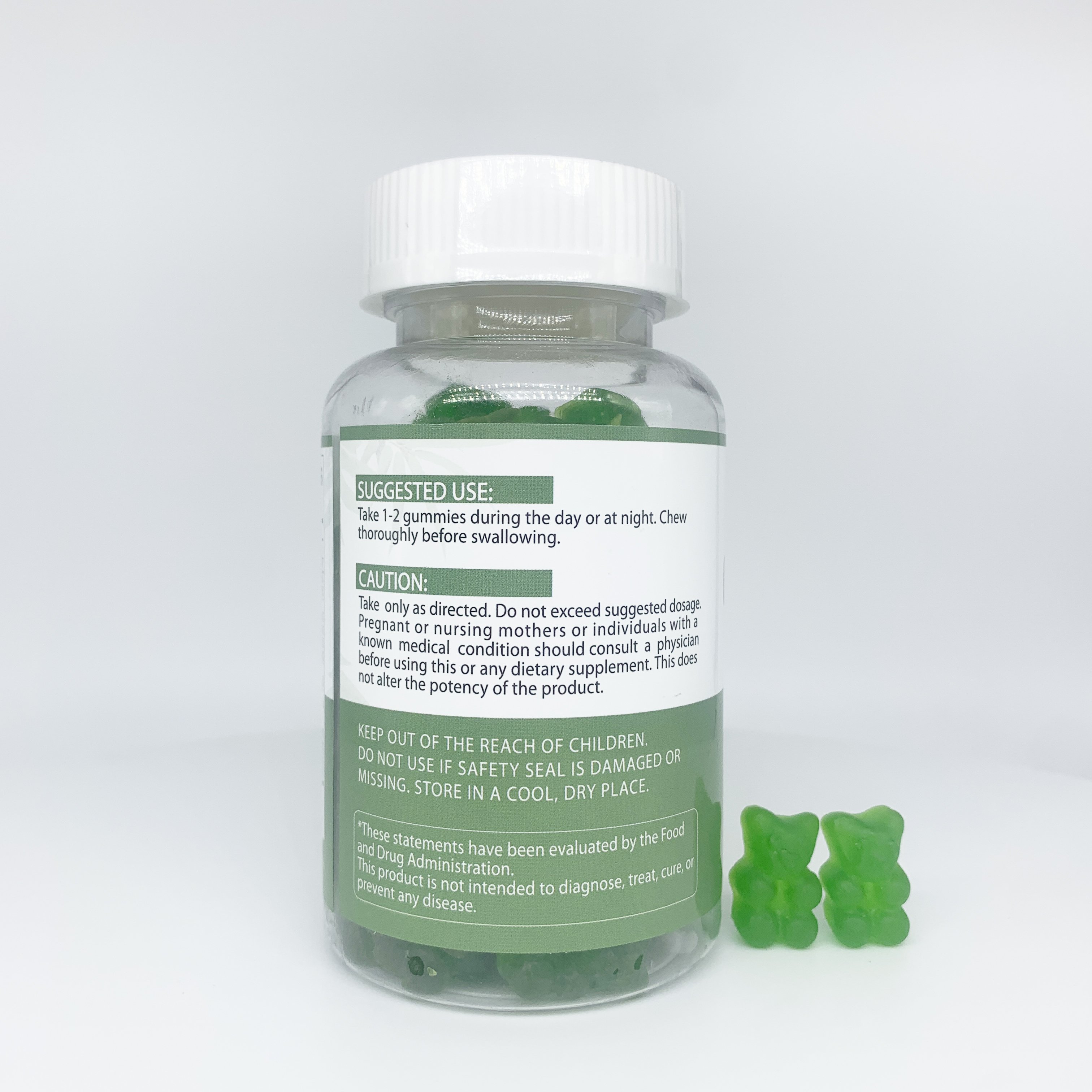 OEM Natural Detox gummy candy manufacturer custom halal Freshens Breath gummies body detox supplements chlorophyll gummies