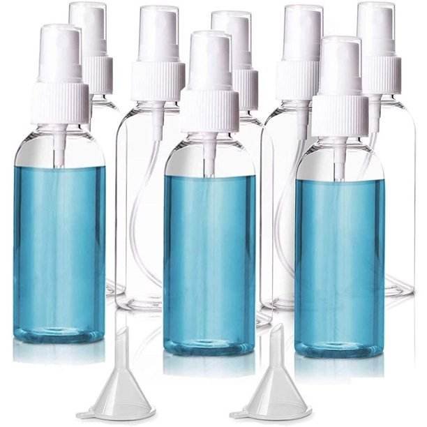 30Ml 50Ml 100 Ml Cosmetic Packaging Fine Pet Material Mist Sprayer Plastic Spray Bottle