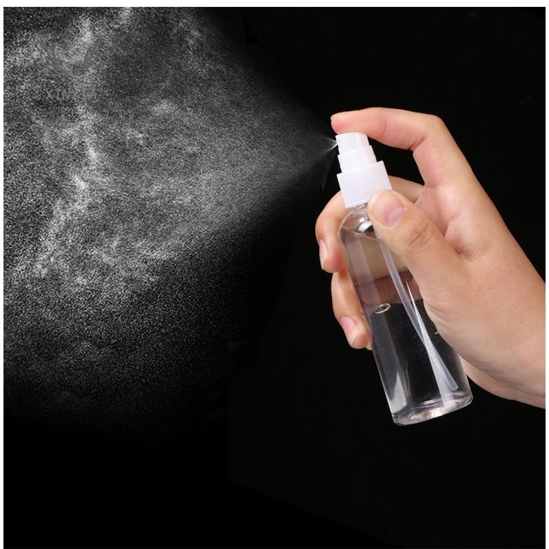 30Ml 50Ml 100 Ml Cosmetic Packaging Fine Pet Material Mist Sprayer Plastic Spray Bottle