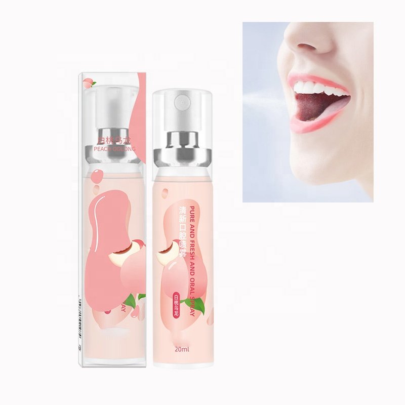 Oral Care Breath Spray Fresh Fruit Flavor Mouth Spray Wholesale Portable Perfume Breath Spray Remove Bad Breath