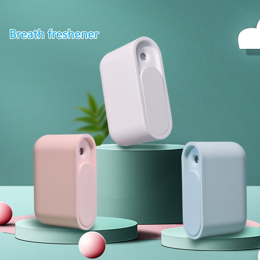 Breath Freshener Long- Lasting Fragrance Oral Spray Portable And Mini Electric Mouthwash