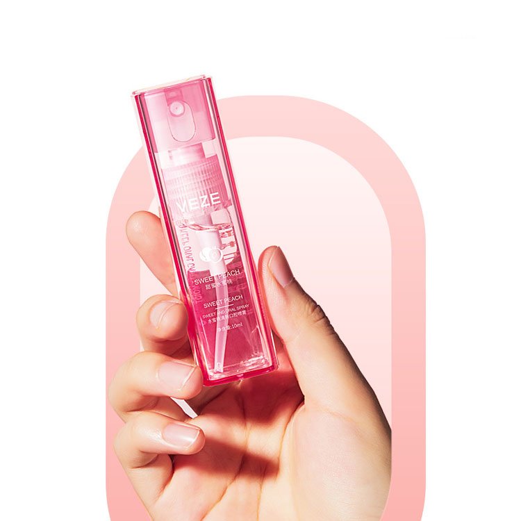 New Product Peach/Mint Mouth Spray Fresh Breath Water Mist Small Portable Oral Freshener
