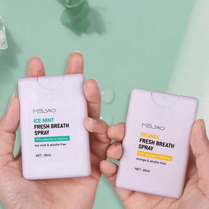 MELAO Custom Logo Dry mouth Spray Rapidky Long lasting moisturizing and Soothes Travel Size Oral Spray