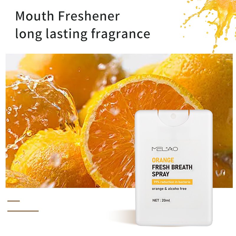 MELAO Custom Logo Dry mouth Spray Rapidky Long lasting moisturizing and Soothes Travel Size Oral Spray