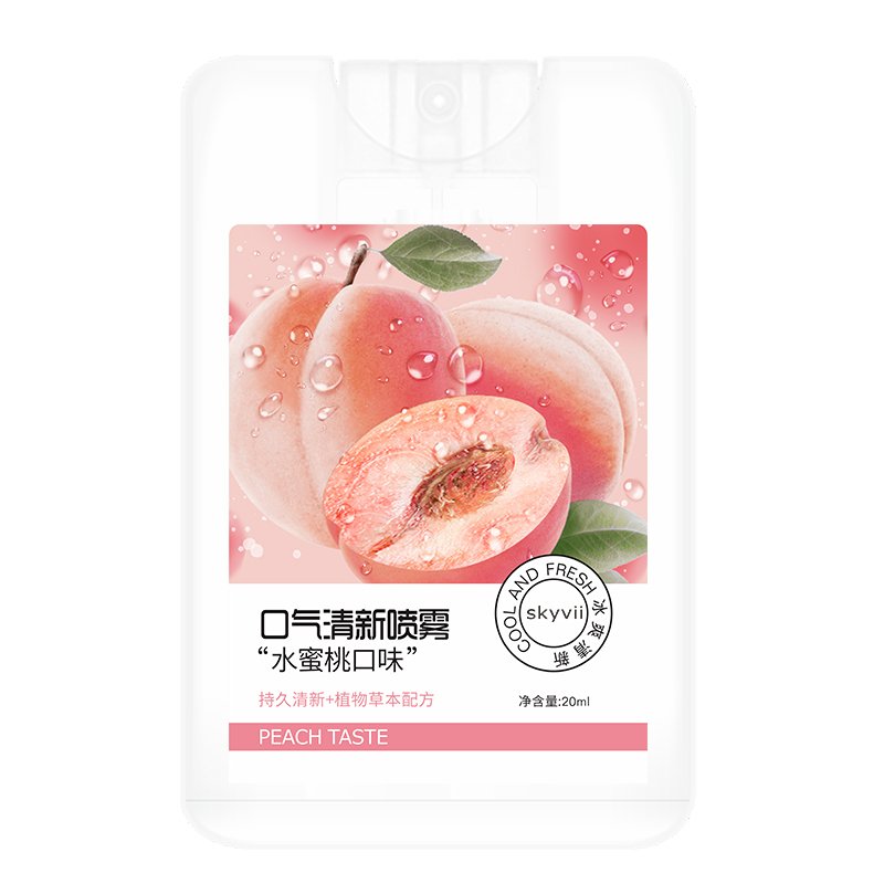 Portable Fruity Flavor Bad Breath Remove Perfume Mist Mouth Odor Breath Control Spray Oral Spray