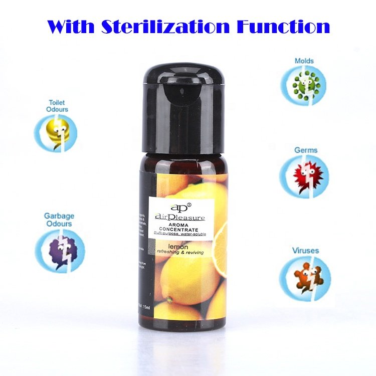 High Quality Factory Deodorization Air Freshener With 15 ml Essential Oil Extractor Water Soluble Essential Oil Set