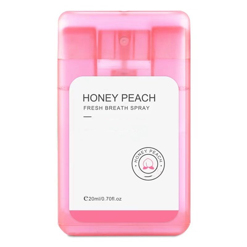 Custom Logo Portable Travel Size Oral Spray Bottle Natural Mint Oral Breath Spray Fresheners Breath Removal Bad Breath Mouth