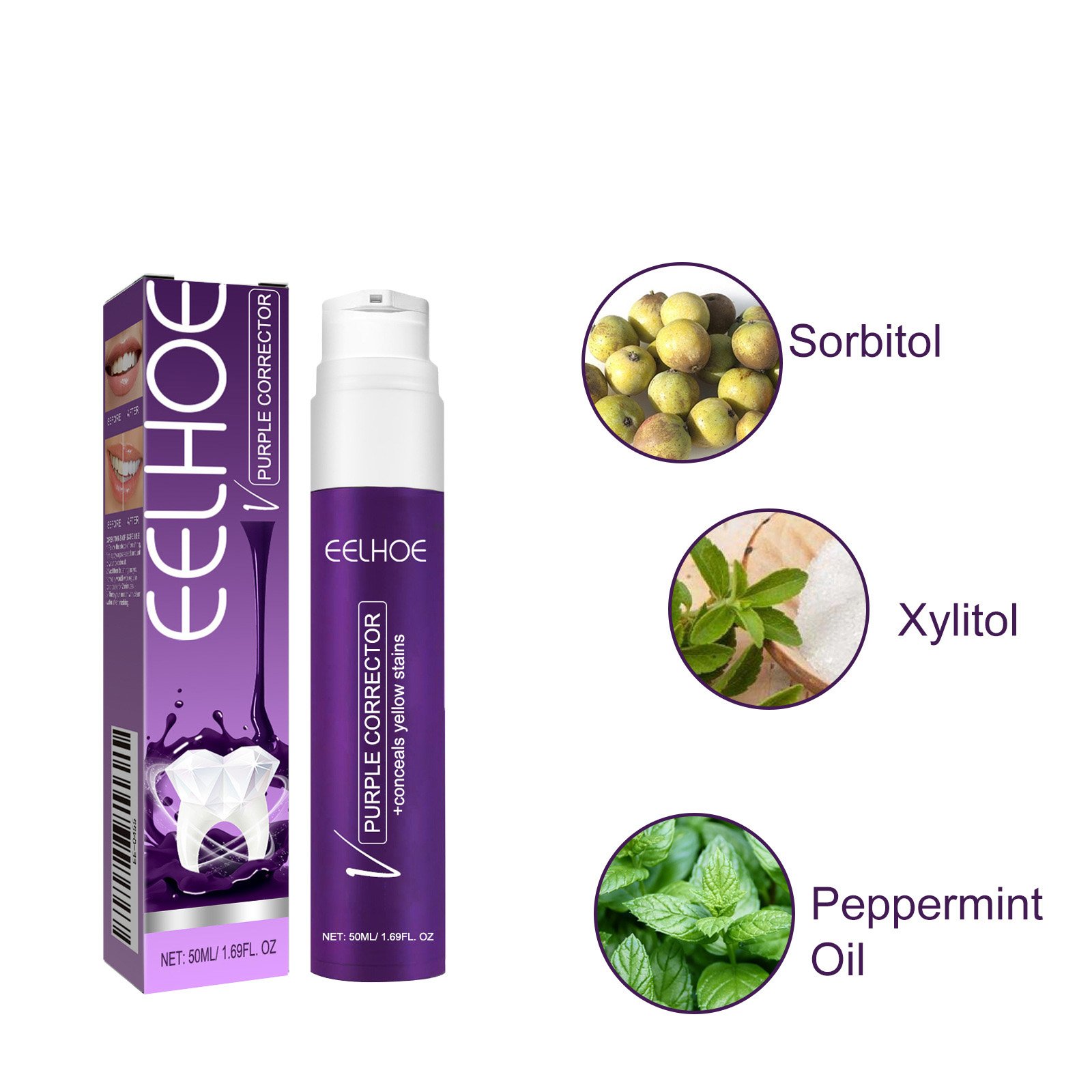 EELHOE OEM Remove Plaque Stains Care Toothpaste Corrector Teeth Mouth Breathing Freshener Whitening Sensitive Teeth Toothpaste