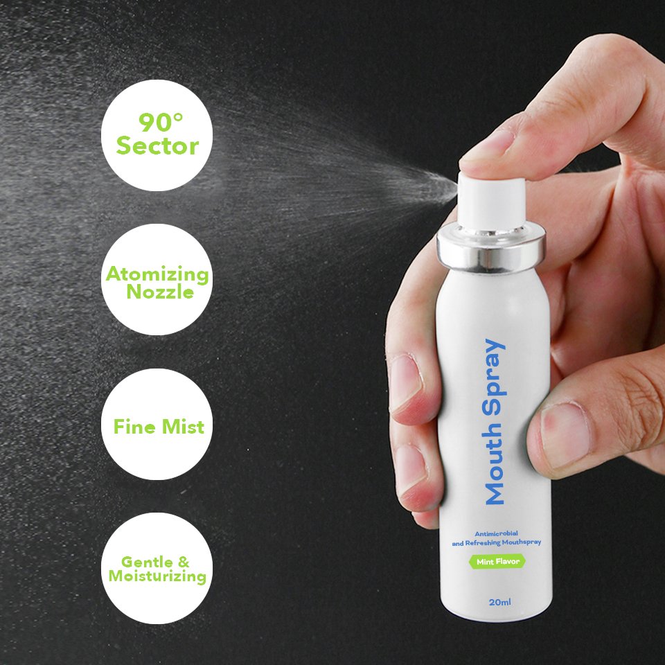 Bad Breath Mouth Spray Breath Freshener Oral Breath Spray Mint Dry Mouth Spray