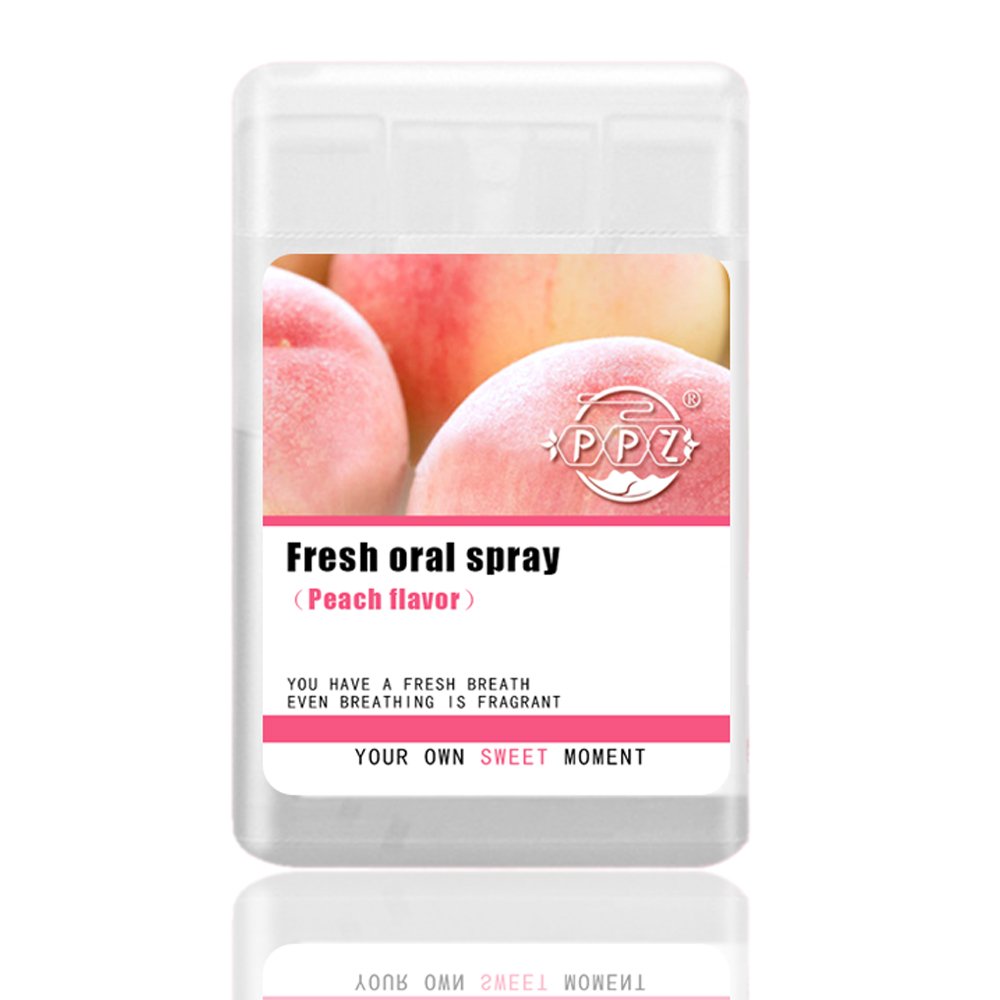 Peach, mint, and sweet orange flavor mouth wash the holiday's bestselling breath fresheners fighting bad breath