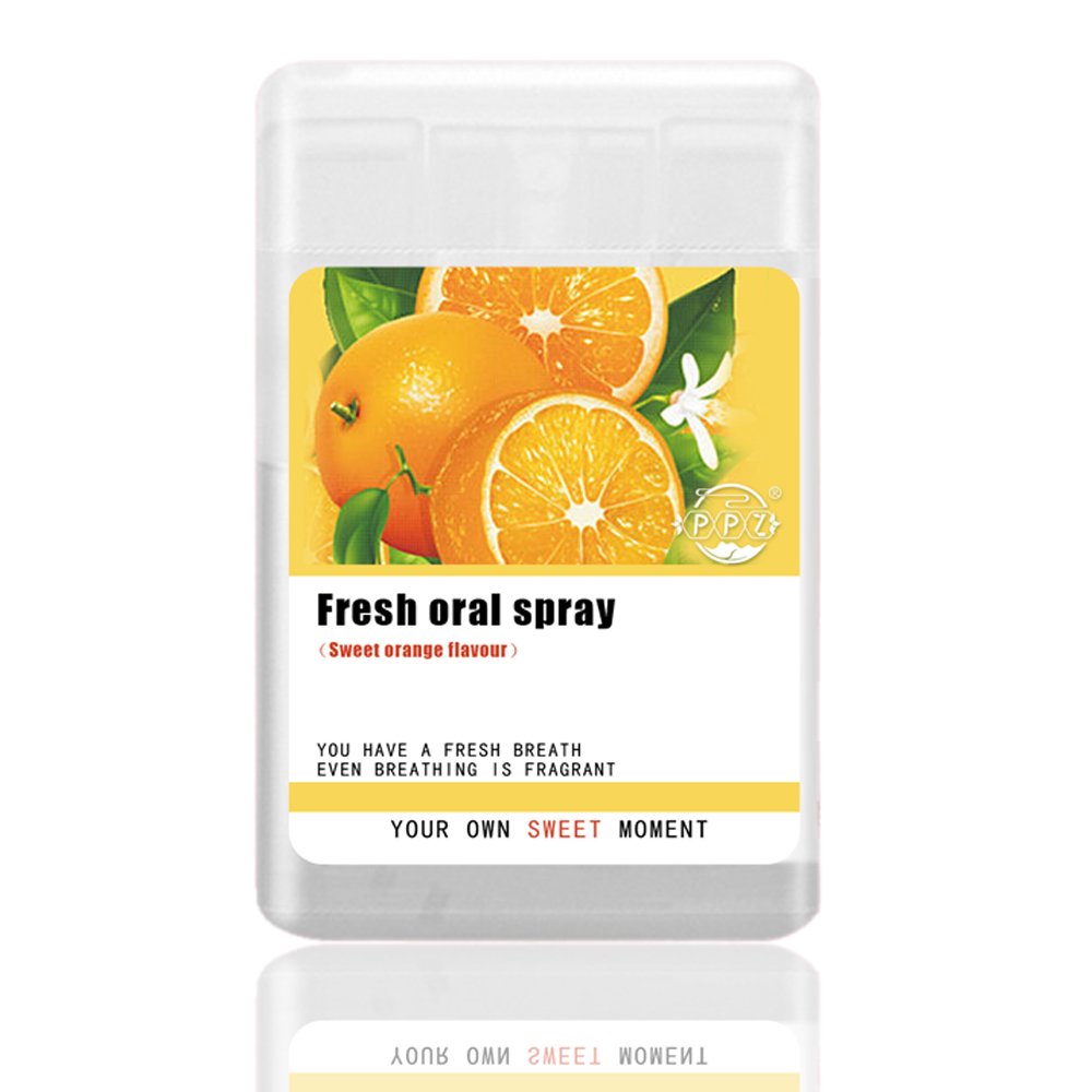 Peach, mint, and sweet orange flavor mouth wash the holiday's bestselling breath fresheners fighting bad breath