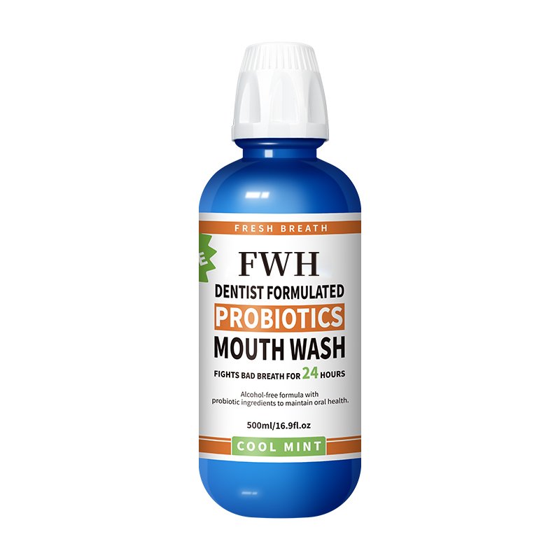 OEM Mouth Wash Probiotic Glacier Refreshing Bad Breath Fresheners Whitening Teeth Mouthwash Oral Care