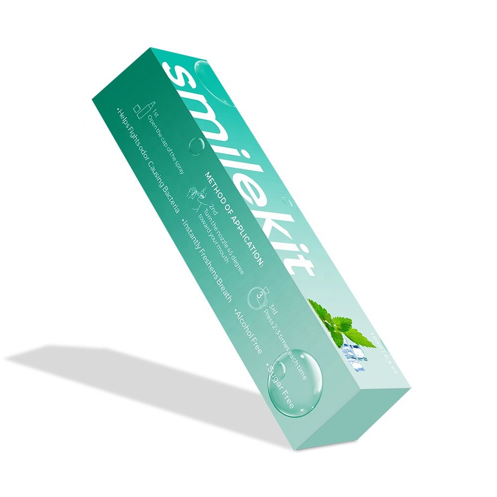 Travel Size 10ml Mint Flavor Fresh Breath Replacement Mouthwash Spray