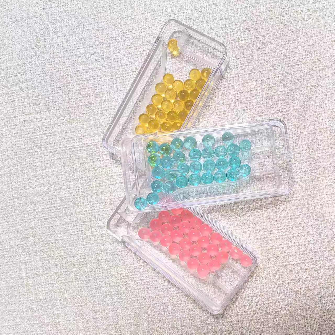 Hot selling: Double layer mint breath freshener pill, refreshing bursting beads eliminate smoking smell