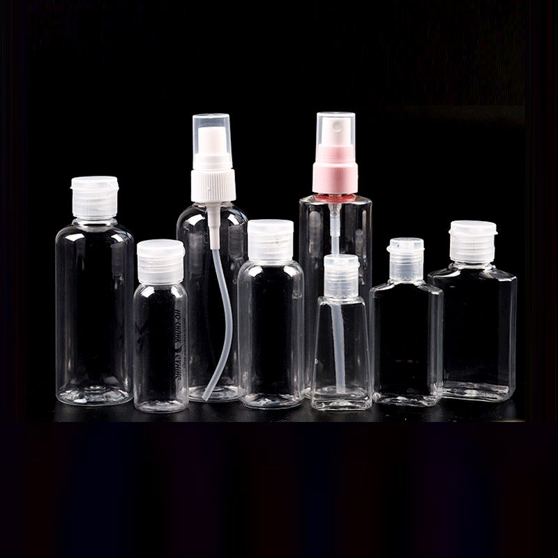 10ml 30 Ml 50ml 60ml 75ml 80ml 100ml 500ml Clear Pet Plastic Breath Freshener Perfume Alchhol Hand Sanitzser Pocket Spray Bottle