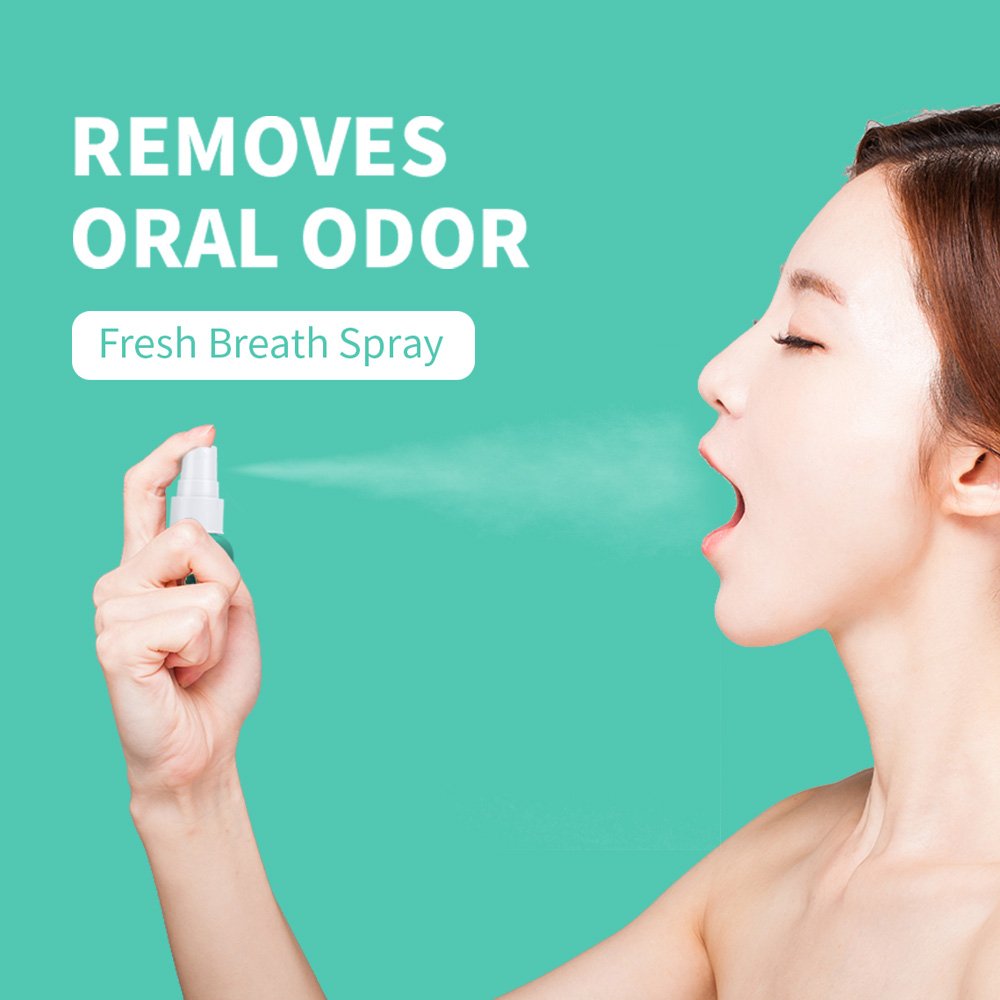 Herbal Halitosis with Oral Fresh Spray The Oral Freshening Spray Lasts Long-lasting Freshness Natural Fresh Breath Mouth Spray