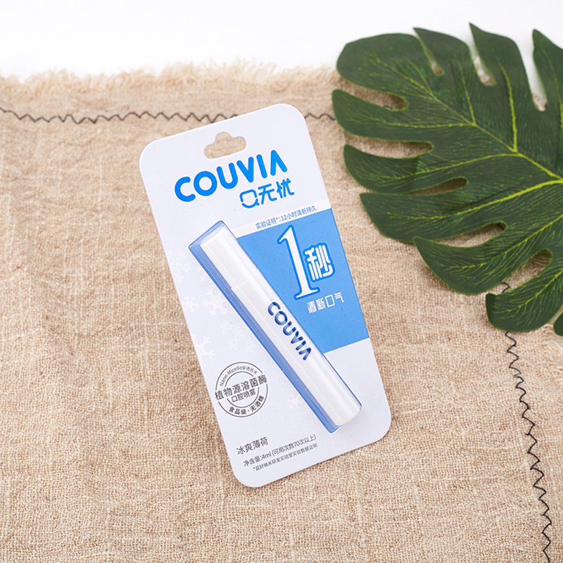 Custom Private Label Alcohol Free Fresh Breath Mint Flavored Oral Mouth Freshener Spray For Bad Breath