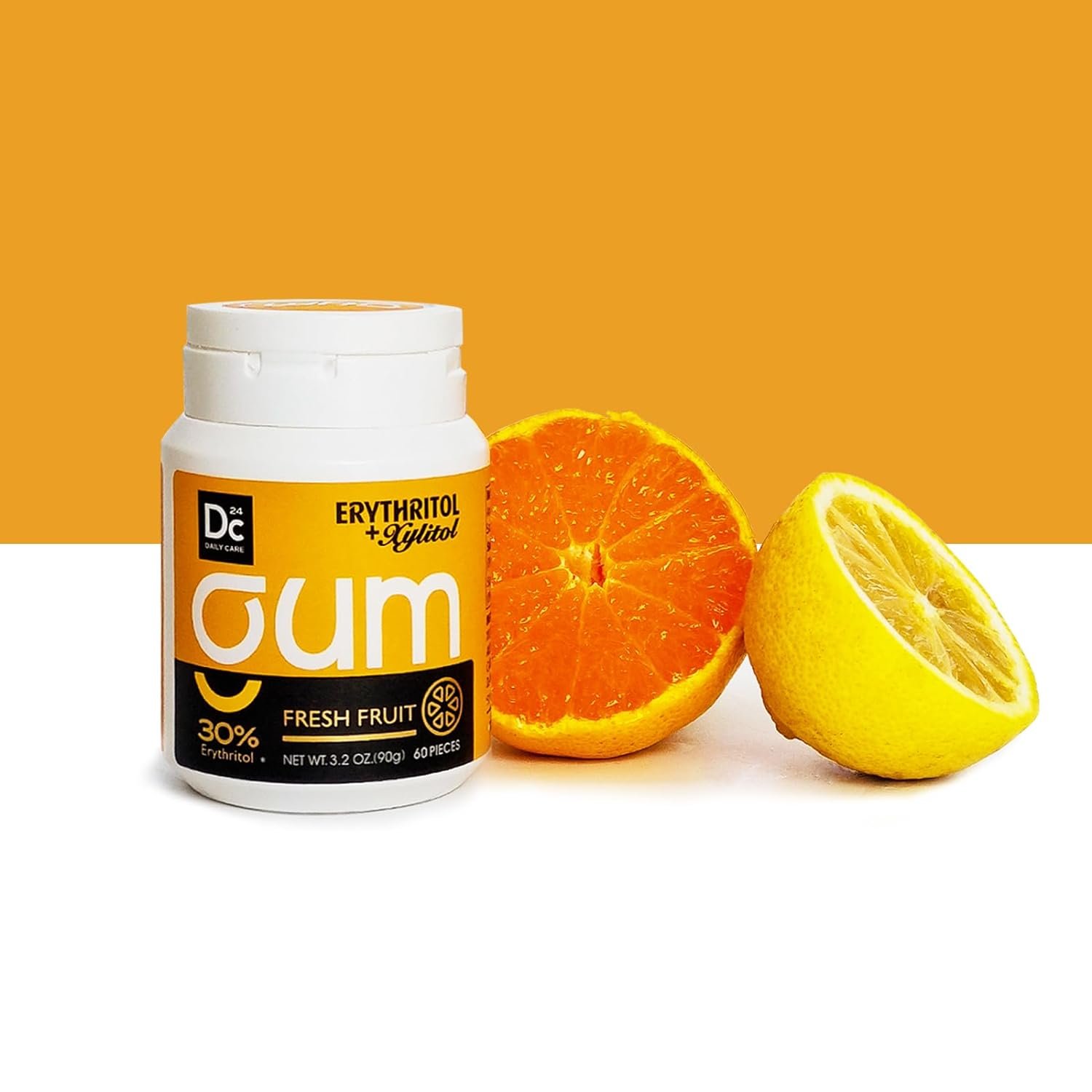 Fresh Natural Xylitol Chewing Gum Dental Defense System Aspartame-Free Sugar Free Gum