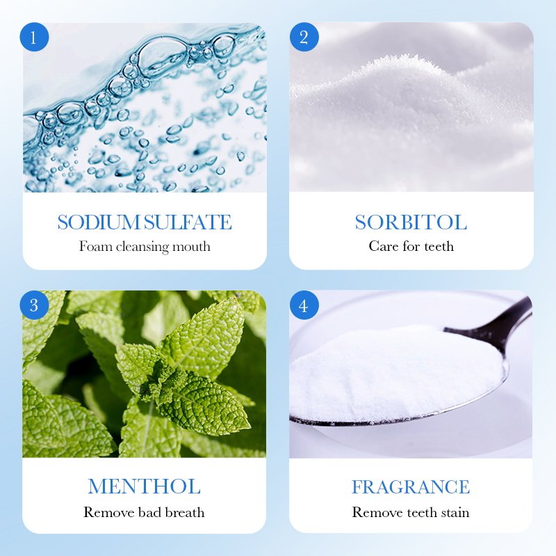 SADOER Private Label Refreshing Coffee Grape Watermelon Mango Coconut Mouthwash Clean Teeth Travel Size