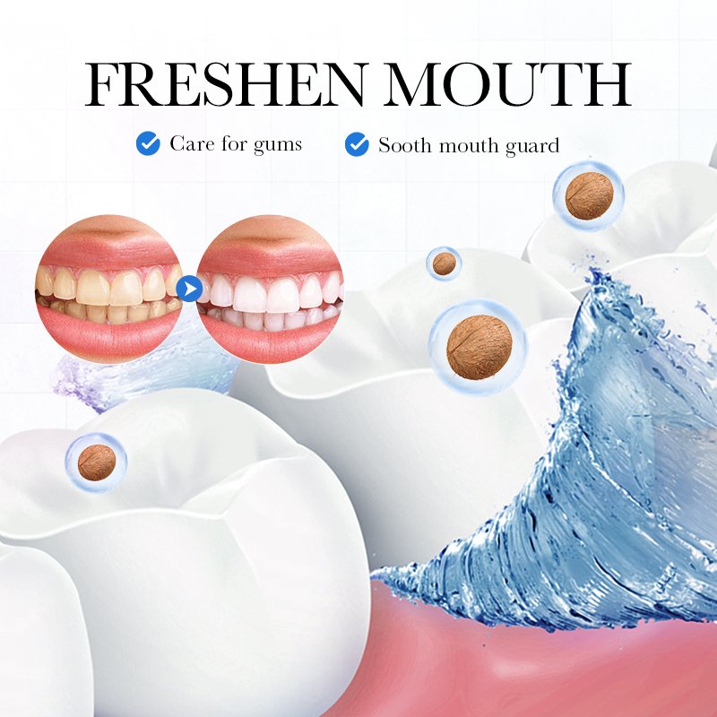 SADOER Private Label Refreshing Coffee Grape Watermelon Mango Coconut Mouthwash Clean Teeth Travel Size