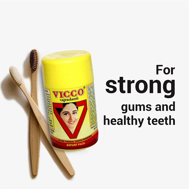 Vicco Vajradanti Herbal Toothpowder-100g