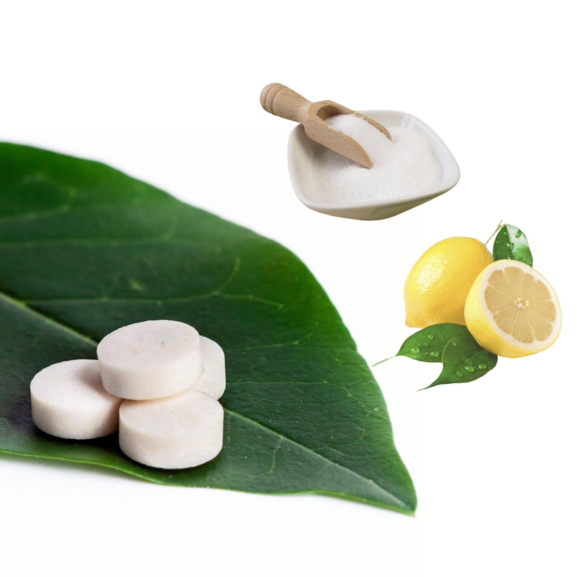 Sugarfree Lemon Flavor Mouth Mints Natural Sweetened Drops