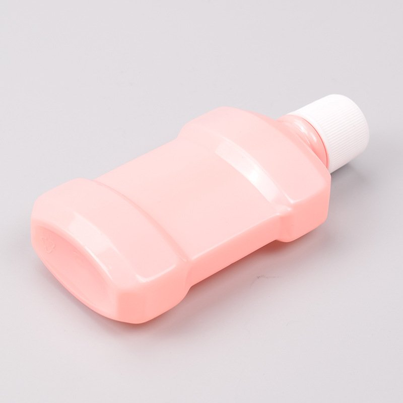 80ml100ml180ml250ml350ml500ml1000ml Transparent Pet Mouthwash Bottle With Screw Cap/1l White Bottle