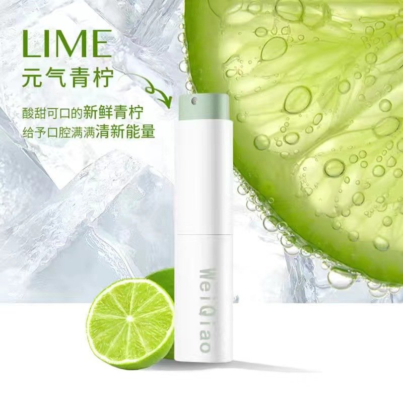 High quality strawberry freshener breath oral mouth moisturizing spray for bad breath