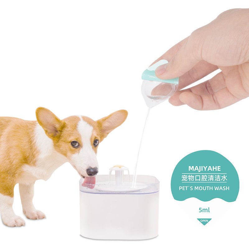 Pet Dental Water Additive Oral Care for Pets Dogs Cats Healthy Mouth Breath Freshener Jelly Pet Mouthwash