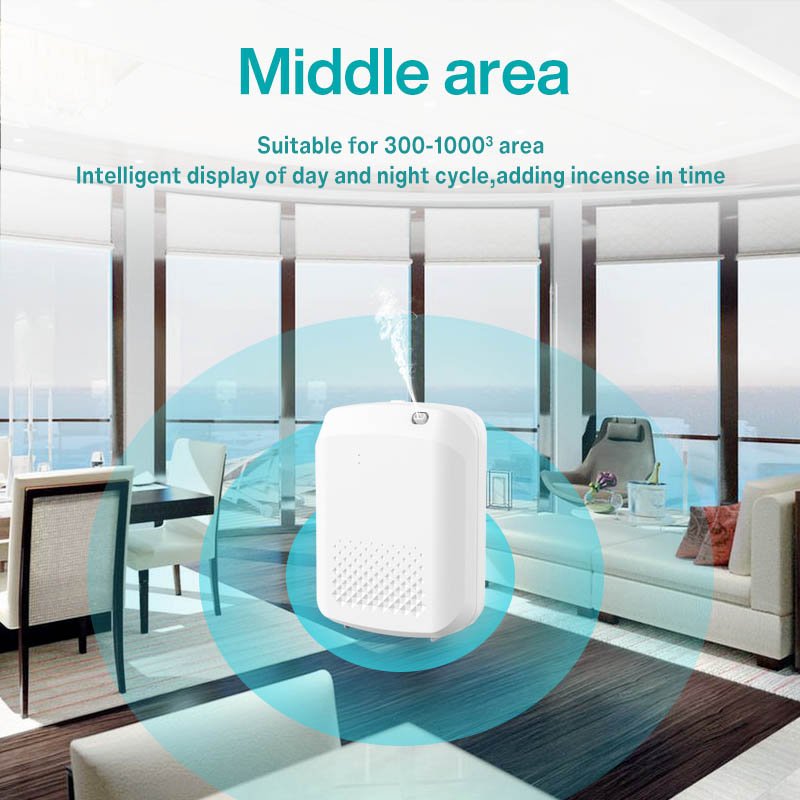 Professional Portable Waterless Fragrance Spray Misting Aroma Nebulizer Diffuser