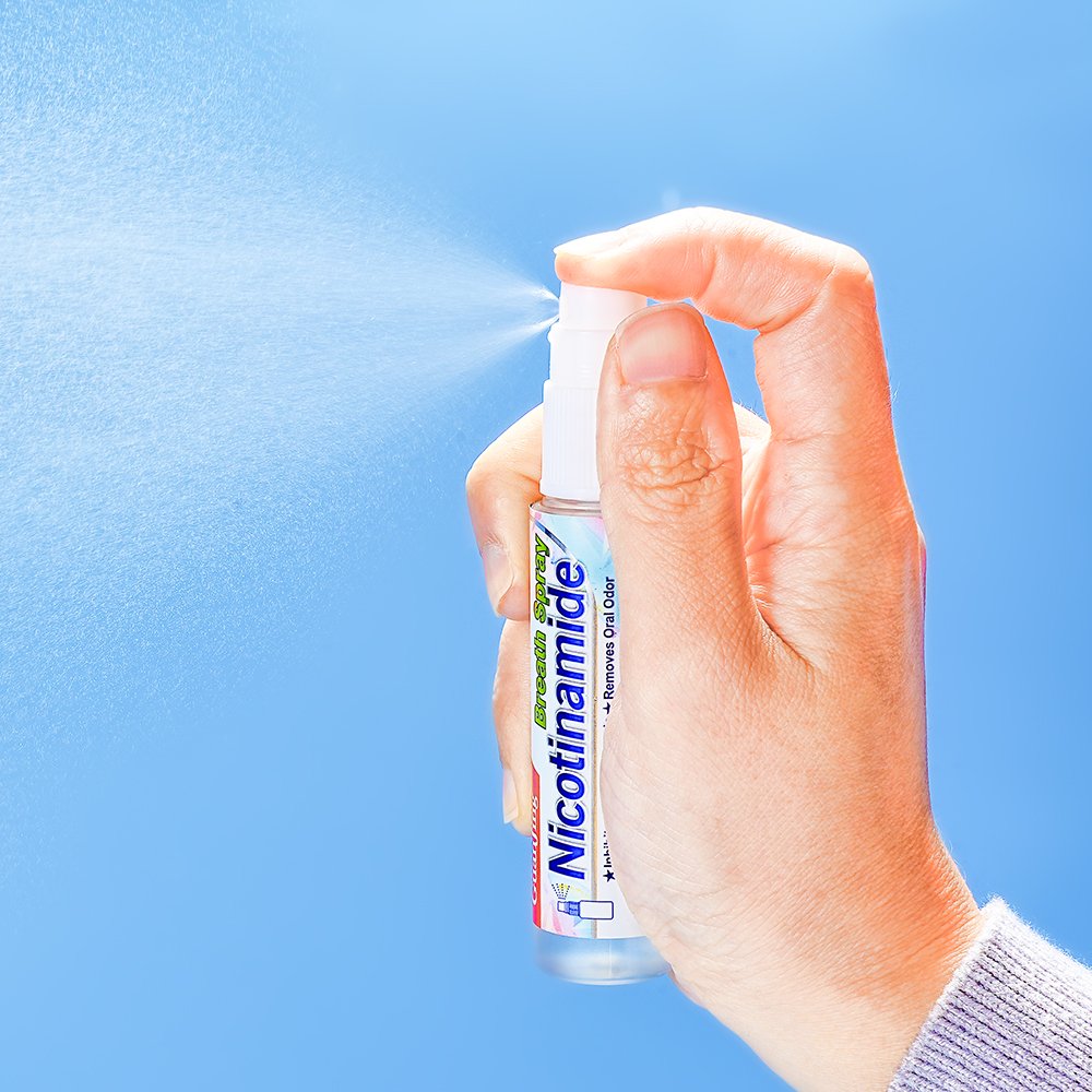 Guanjing Lemon Extract Breath Fresheners Remove Bad Breath Perfume Nicotinamide Fresh Breath Mouth Spray