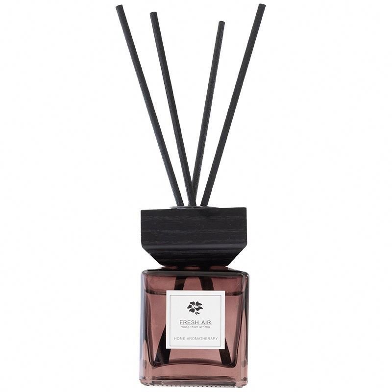 Indoor air freshener A reed diffuser with a fragrance essential oil that freshens the air for lasting fragrance