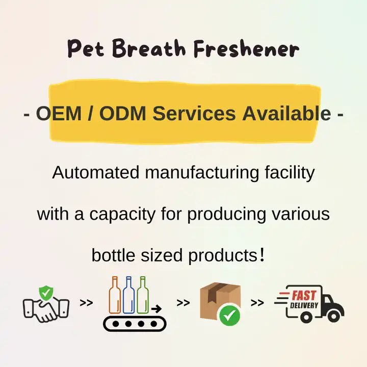pet dog breath spray